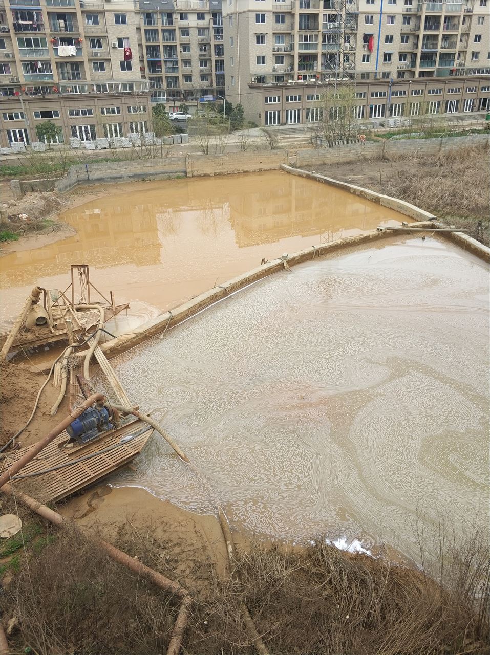 泸西沉淀池淤泥清理-厂区废水池淤泥清淤